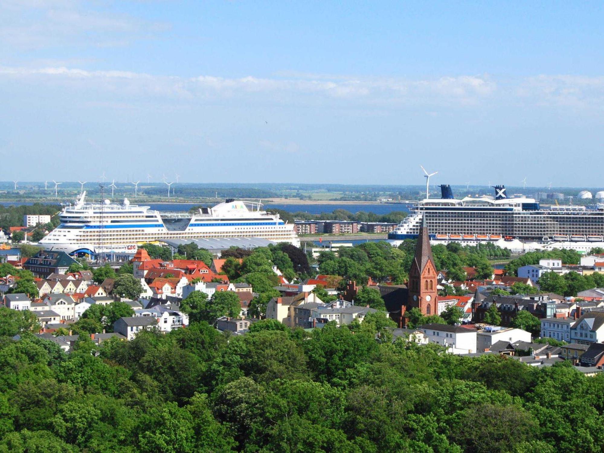 Ferienwohnung Warnemuende Am Kurpark 로스토크 외부 사진